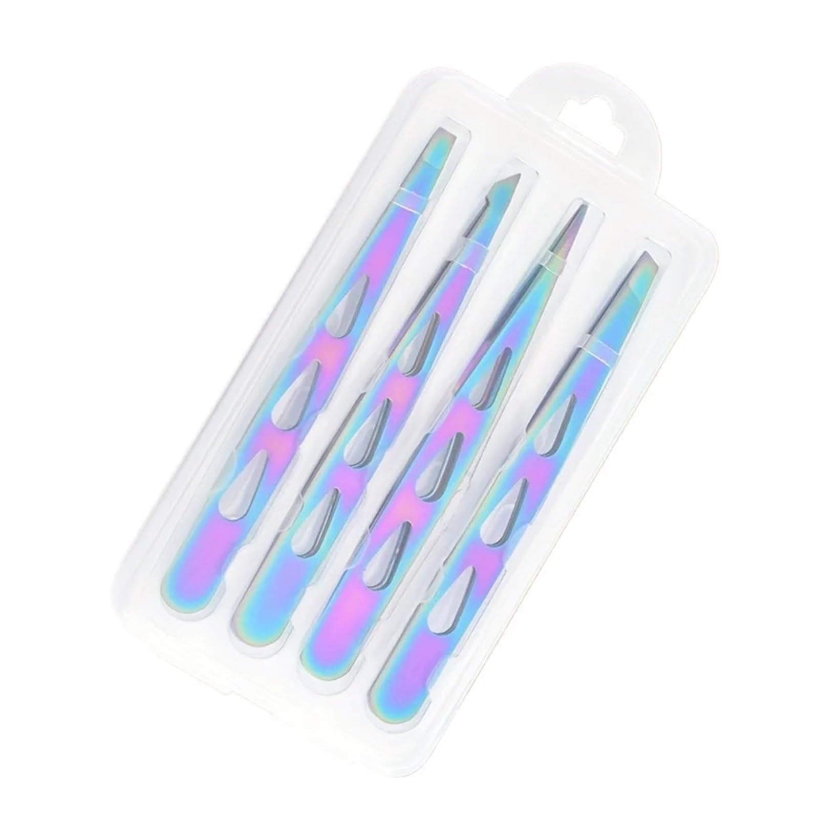 Btgyttkl Colorful Eyebrow Plucking Tweezers Tweezers For Eyebrows & Beards Stainless Steel Precision With Ergonomic Handle Eyebrow Clip