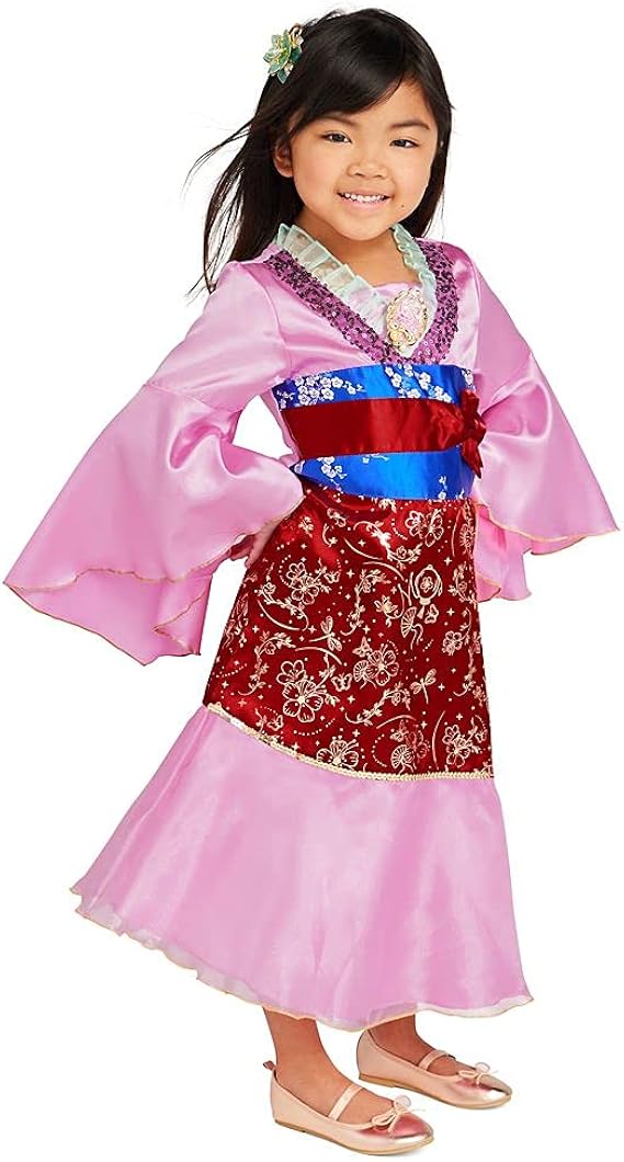 Disney Mulan Costume for Girls, Multicolored Amazon.co.uk Toys & Games