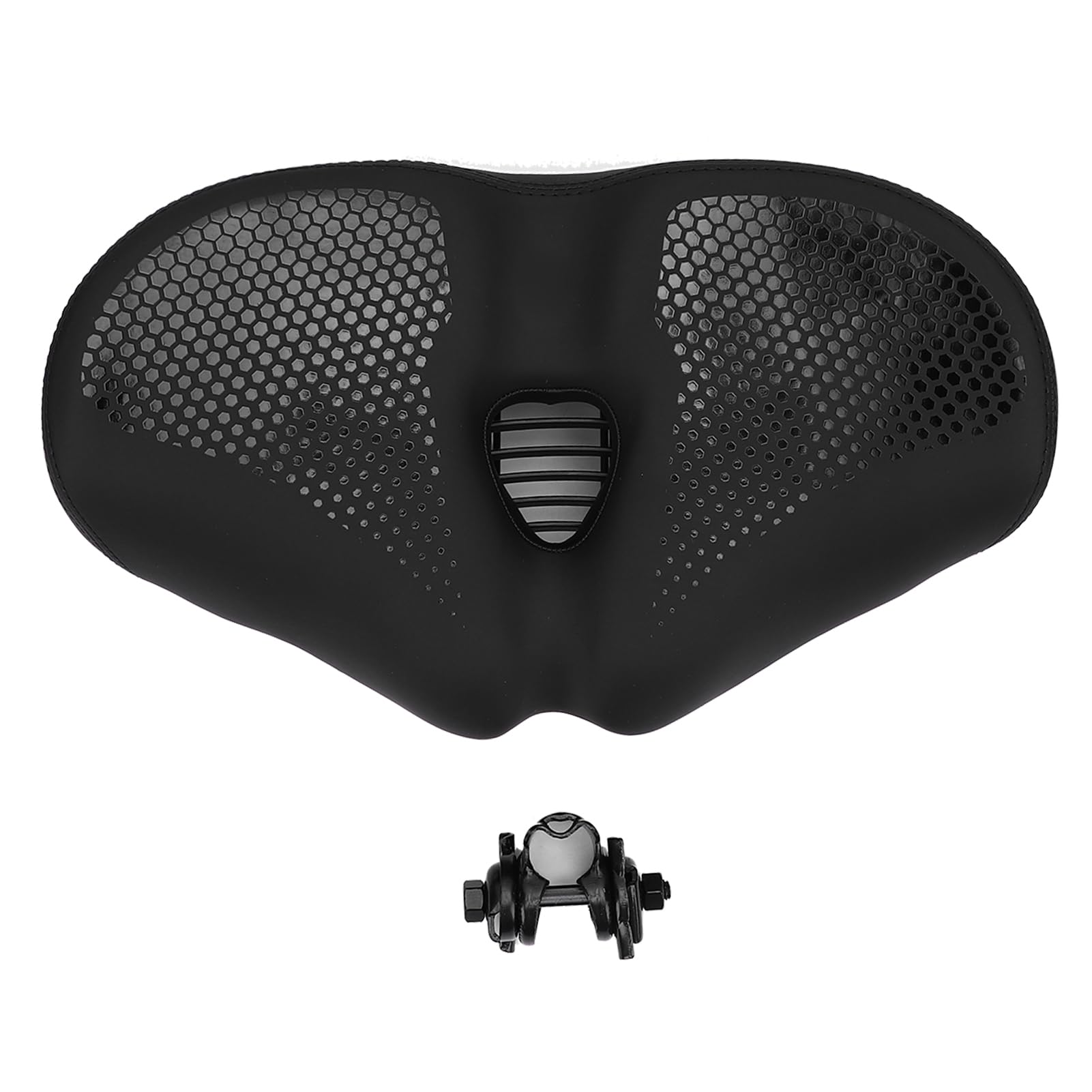 Fabater Sella per Bici Oversize Senza Naso, Sella per Bici Extra Larga per Donna e Uomo, Cuscino del Sedile in Memory Foam Comfort Impermeabile, Adatto per Cyclette, Mountain Bike