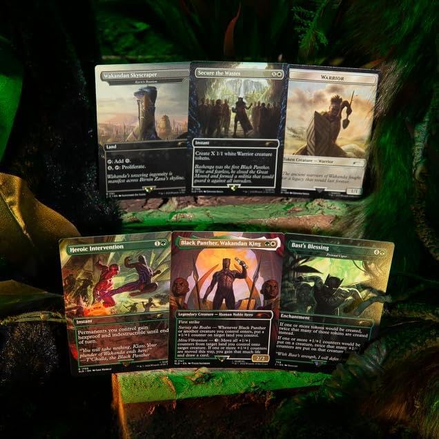 Magic the Gathering Secret Lair Marvel Black Panther
