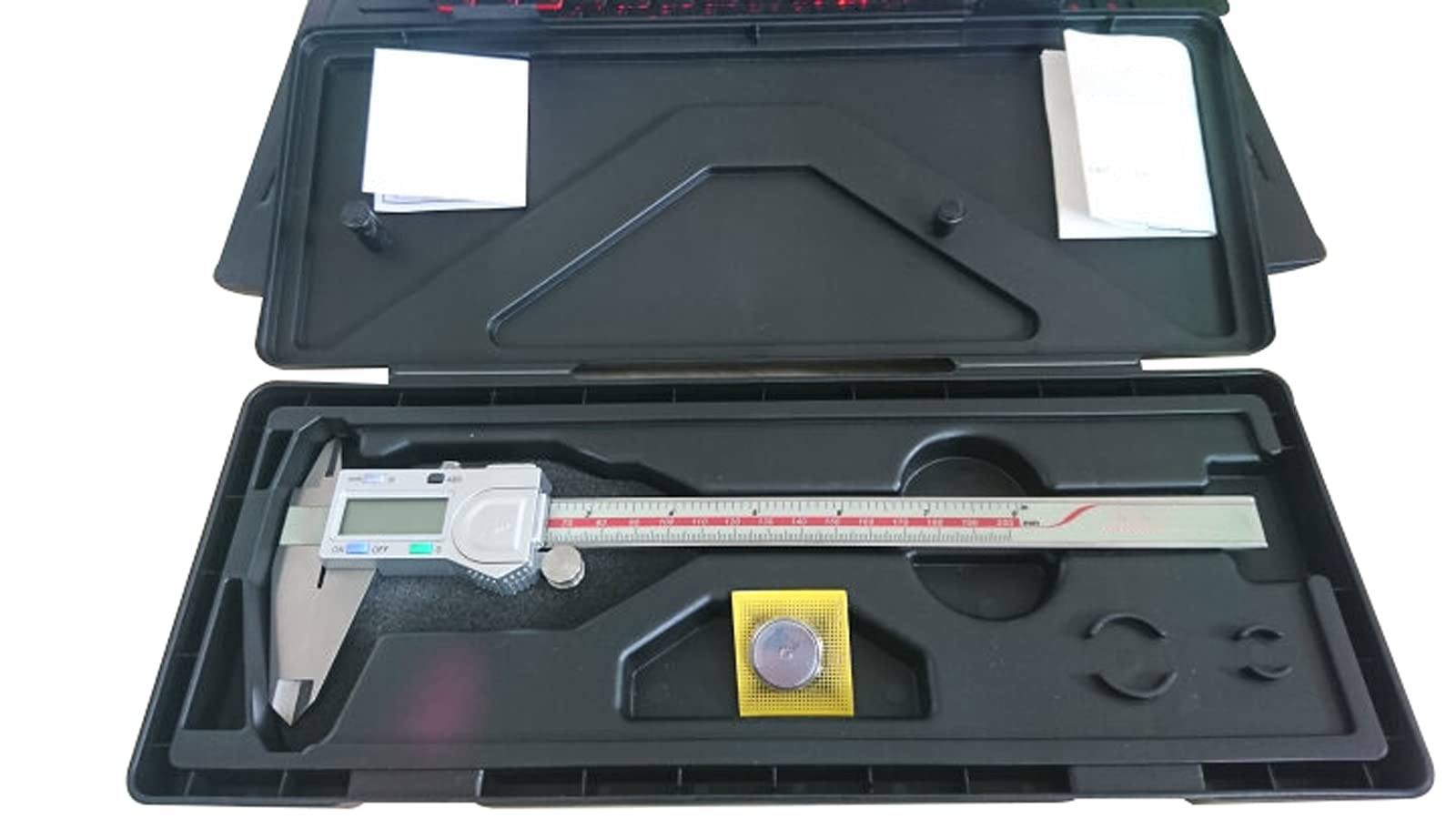 Calibro a Corsoio ad Alta Precisione in Metallo in Acciaio Inossidabile Righello di Misurazione di Precisione per Progettisti, Ingegneri e Meccanici(Size:0-1500mm)