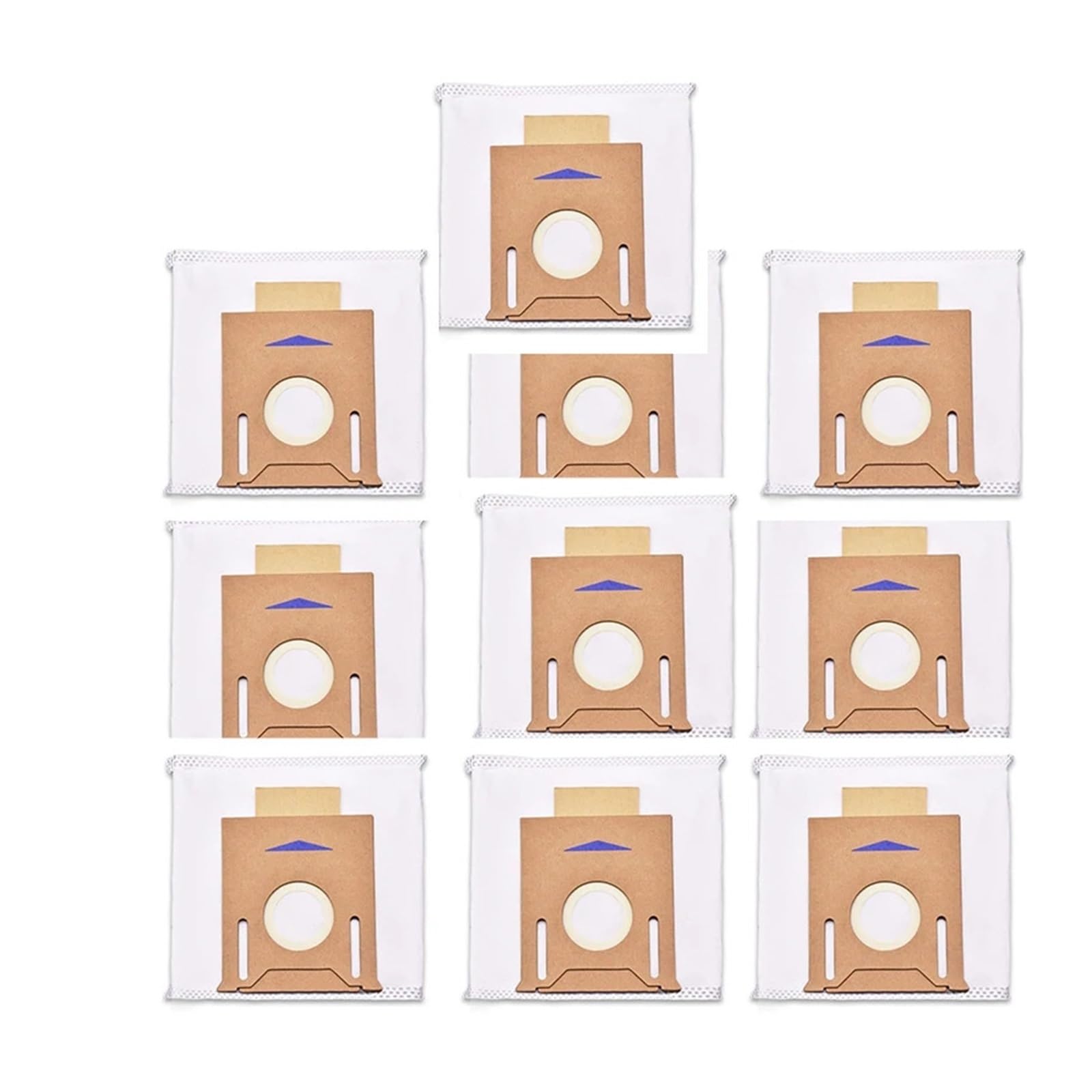 HIZON Dust Bags，Compatible For Ecovacs，Compatible For Deebot，OZMO T9/T9+/T9 Plus, n10/n10 plus, N8/N8+/N8 Pro/N8 Pro plus, T8/T8+/T8 AIVI/T8 AIVI+/T8 MAX(SET3)