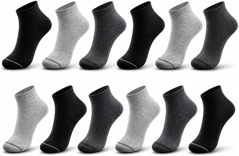 MCAVOY ROME Ankle Socks (Pack of 12)