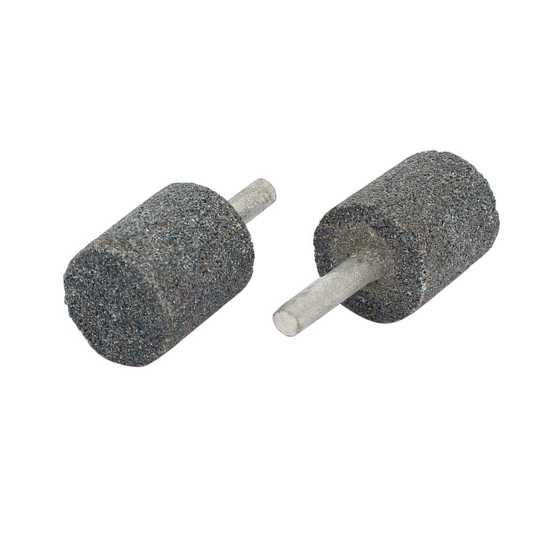 Aexit 6mm Shank Body Repair Tools 25mm Dia Cylinder Head Mandrel Mounted Grinding Point Grinders & Polishers Gray 6pcs