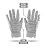 Nxtrnd G1 Men\'s Football Gloves, Adult Sticky Receiver Gloves (Grey, X-Large)