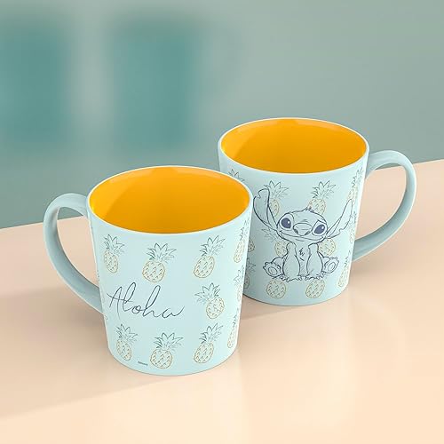 Miniatura 10 de Zak Designs Star Wars The Mandalorian - Juego de tazas y platos de cerámica para café, té, desayuno o postre con tapa de taza de viaje (2 piezas,