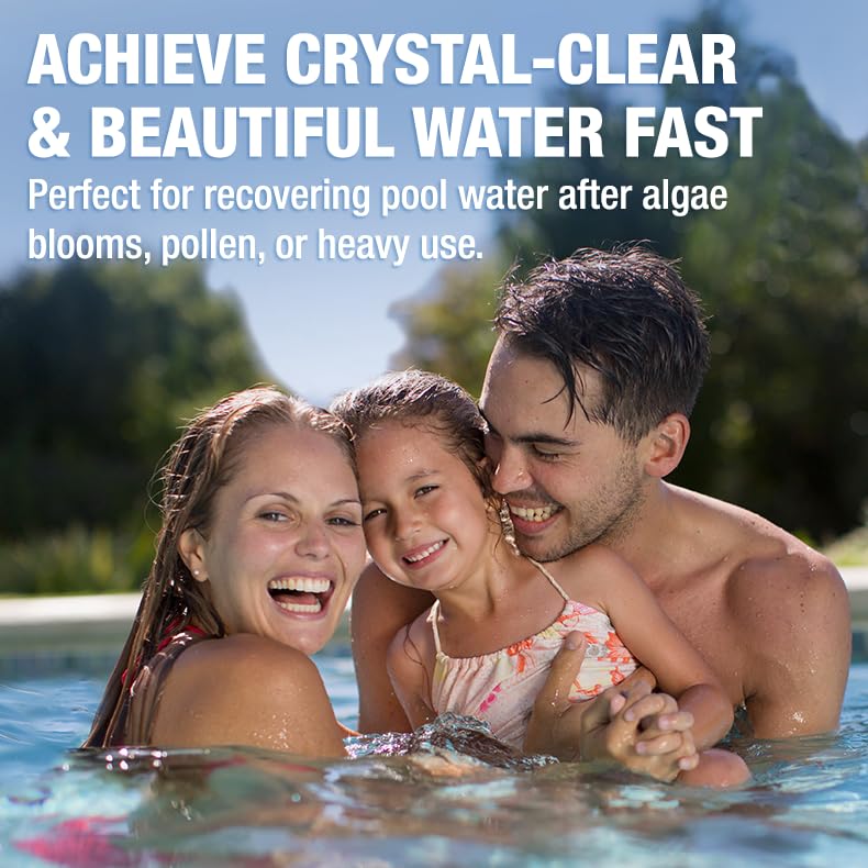 Image of Doheny's Pro-Grade Plus Pool Medic+ | Fast Acting Water Clarifier | Quickly Remove Contaminants to Clear Cloudy Pools Fast | Safe, Simple & Effective Solutions for All Swimming Pools, 1.5L