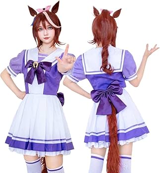 Amazon.co.jp: 【Sanjucos】 ウマ娘 コスプレ 衣装 プリティー