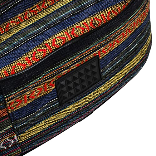 Tosnail 43 Inch Acoustic Guitar Gig Bag with Backpack Strap and 5 Pockets, Bohemian Vintage Guitar Storage Case Bag - Thumbnail 5