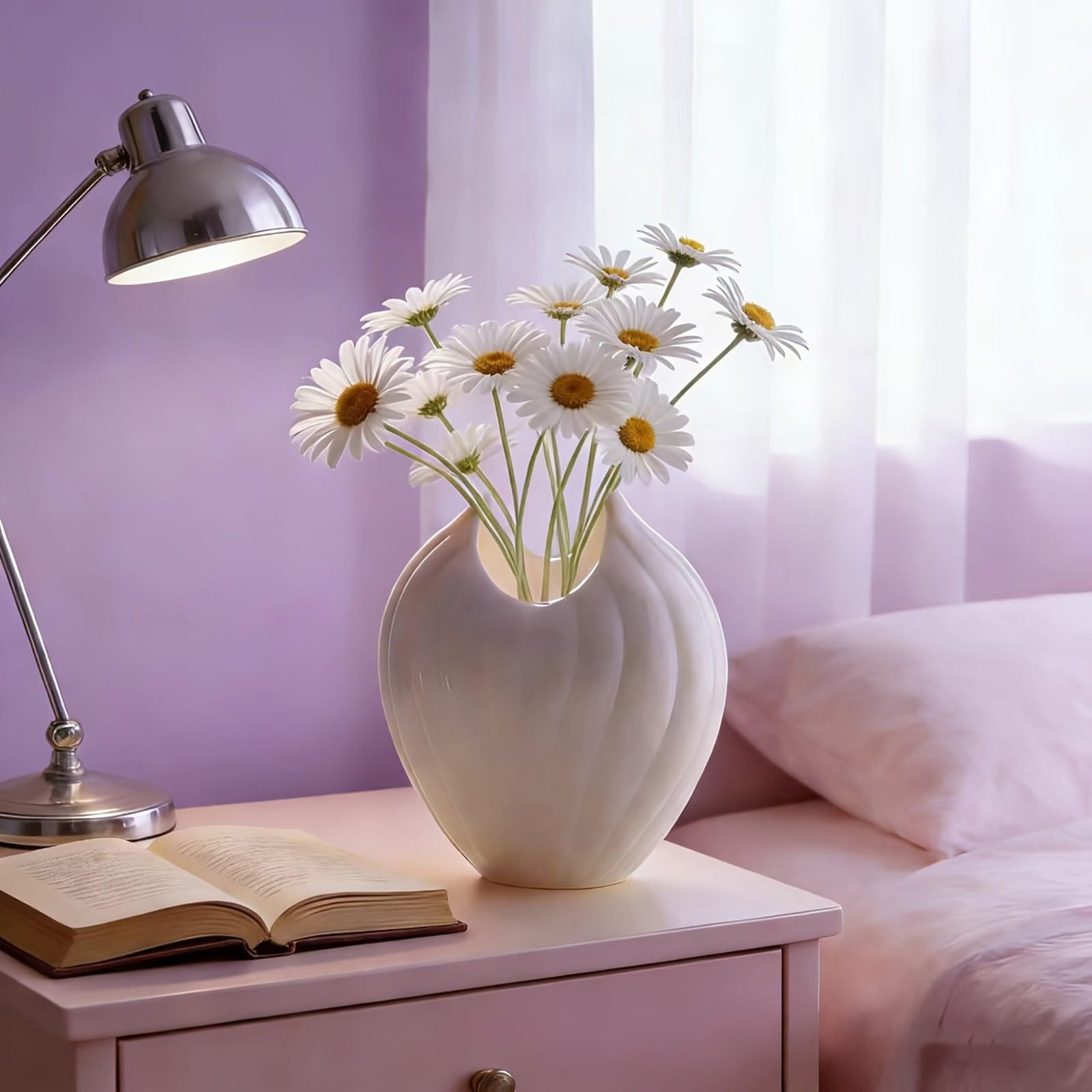 Stampo in silicone artistico per vaso conchiglia in cemento e tazza candela decorativa progetto artigianale contenitore per fiori in cemento silicone flessibile per artigianato