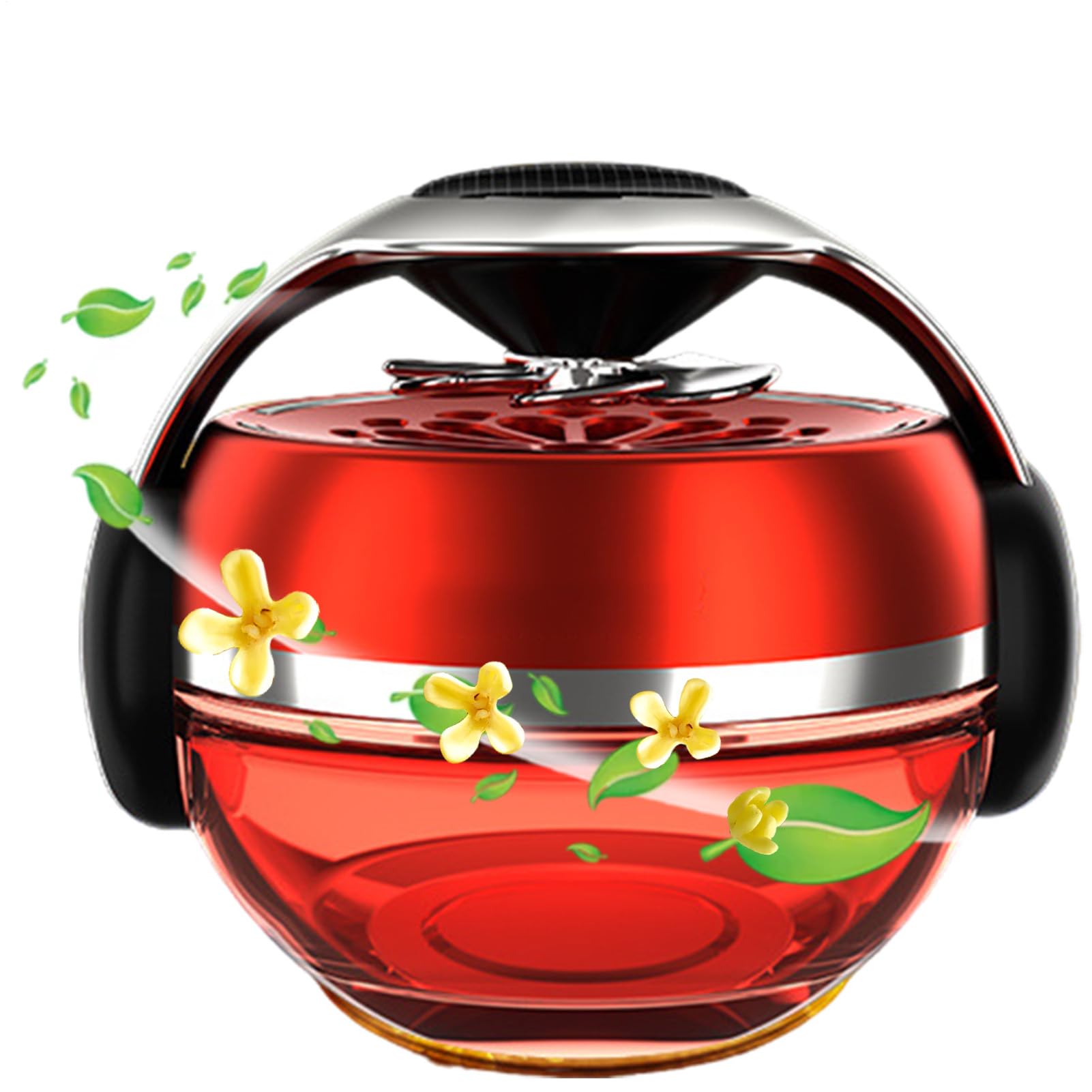 Désodorisant solaire pour voiture Accessoires Parfum Longue Durée Déco