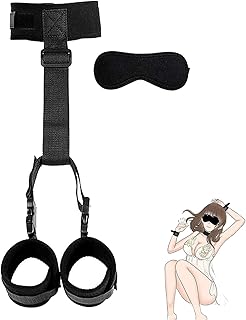 BDSM Sex Bondage Set Neck to Wrist,Bondage Kit Adult Restraints Sex Toys,BDSM Restraints Neck to Wrist Sexy Handcuffs Sex Toys for Women,Bed SM Games Play Sex Toys for Couples Yoga Sweater