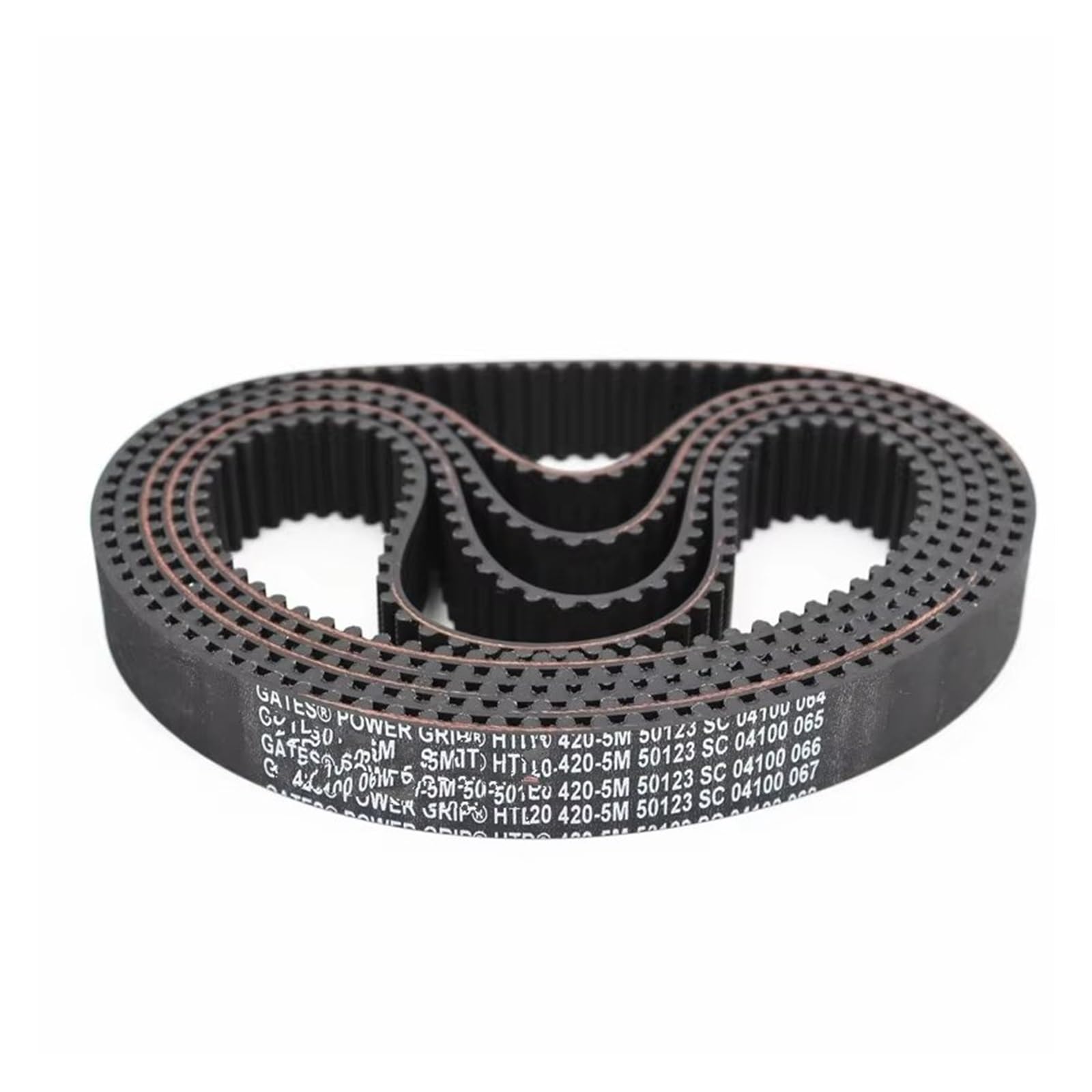 Correas trapezoidales HTD 600-5M 615-5M 625-5M 635-5M 670-5M Máquina de herramientas Impresora 3d Motor para lijadora Generador Correa dentada transmisión(50mm,HTD 600-5M)