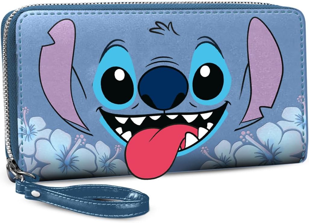 Disney Essential Wallet Tongue, Blue, One Size