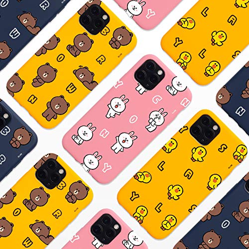 Line Friends Pattern Case Iphone 12 Pro Max - Cony Rose Pink #TOP5