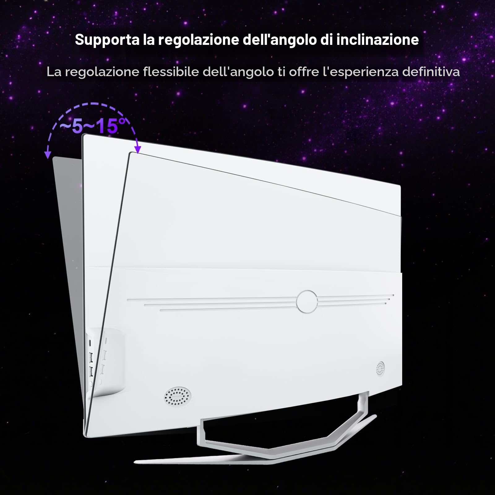 27 Pollici Computer All-in-One FHD curvo Computer All-in-One Core i7 16GB DDR 512GB ROM SSD Bluetooth5.3 WiFi a doppia banda con mouse e tastiera cablata