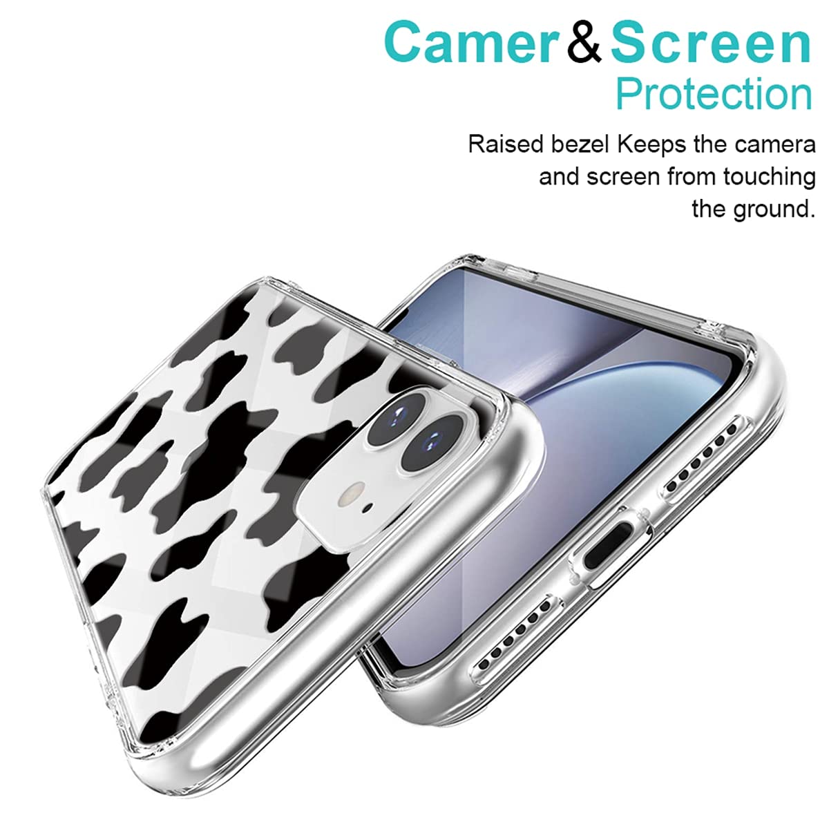 Yoedge [2 Pezzi per OPPO A74 5G / OPPO A54 5G Cover, Silicone Morbide