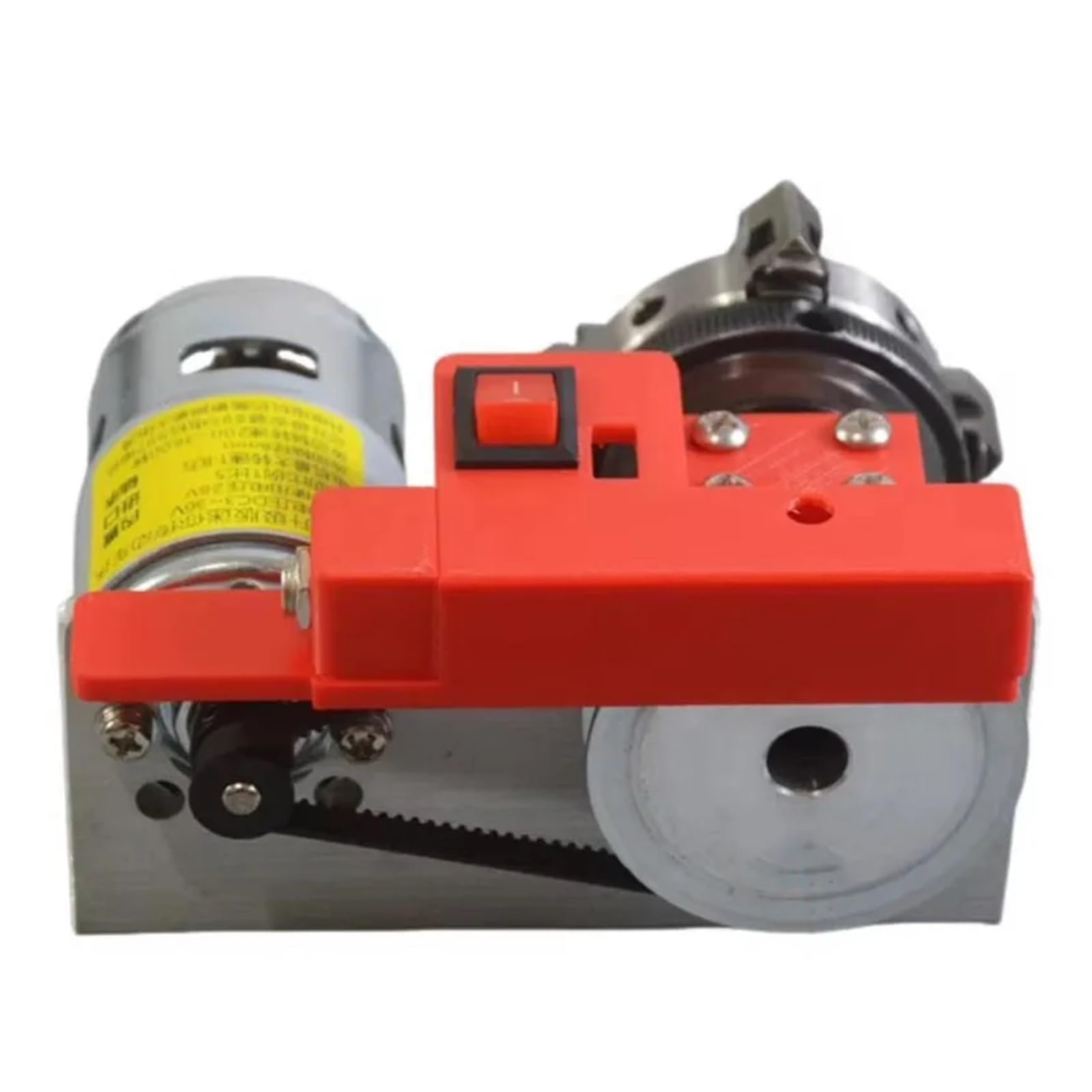 Tornio for legno in miniatura con mandrino a 4 griffe con motore 775