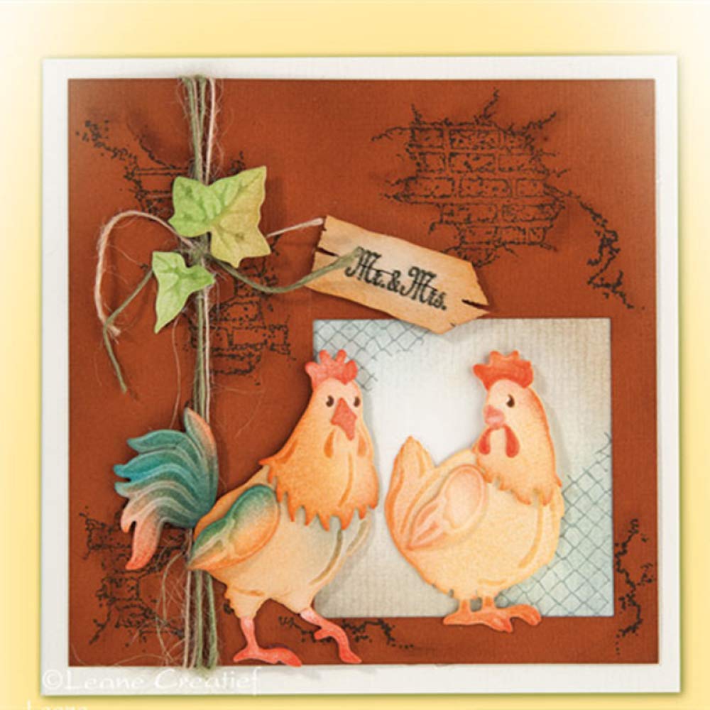 Fustella In Metallo A Forma Di Pollo Per Scrapbooking – Matrice Per Goffratura E Taglio, 103x108 Mm – Ideale Per Biglietti E Decorazioni Fai Da Te - 4