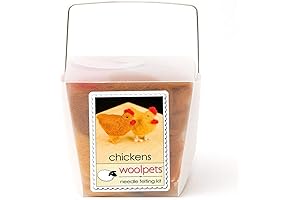 Needle Felting Kit, Beginners, Chickens, Level 2 (1029)
