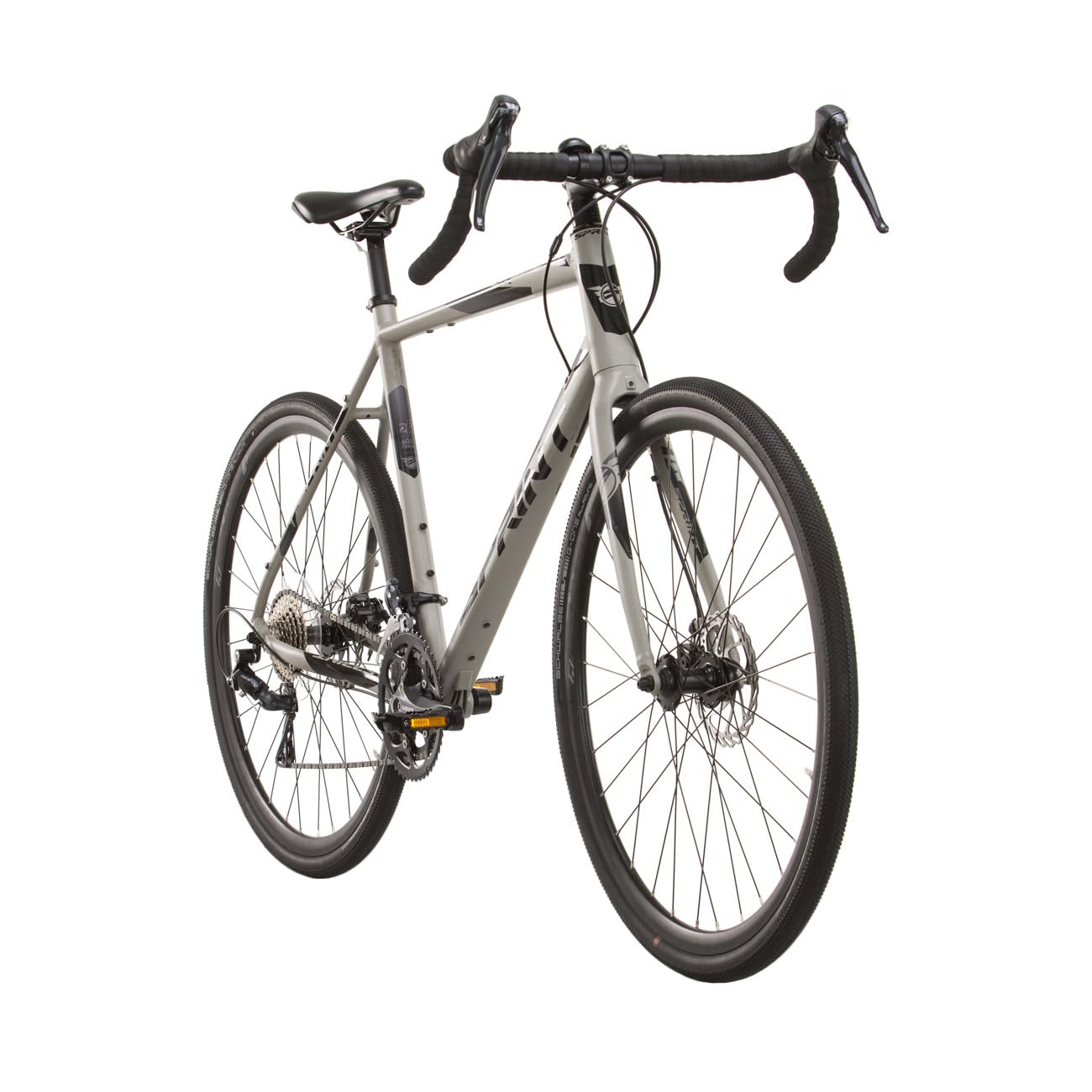 Airtracks 28 Zoll Herren Gravel Bike Whisper 5.0 Fahrrad 2 x 9 Shimano SORA R3000 Grau - Rahmenhöhen 52cm und 56cm - Modell 2026