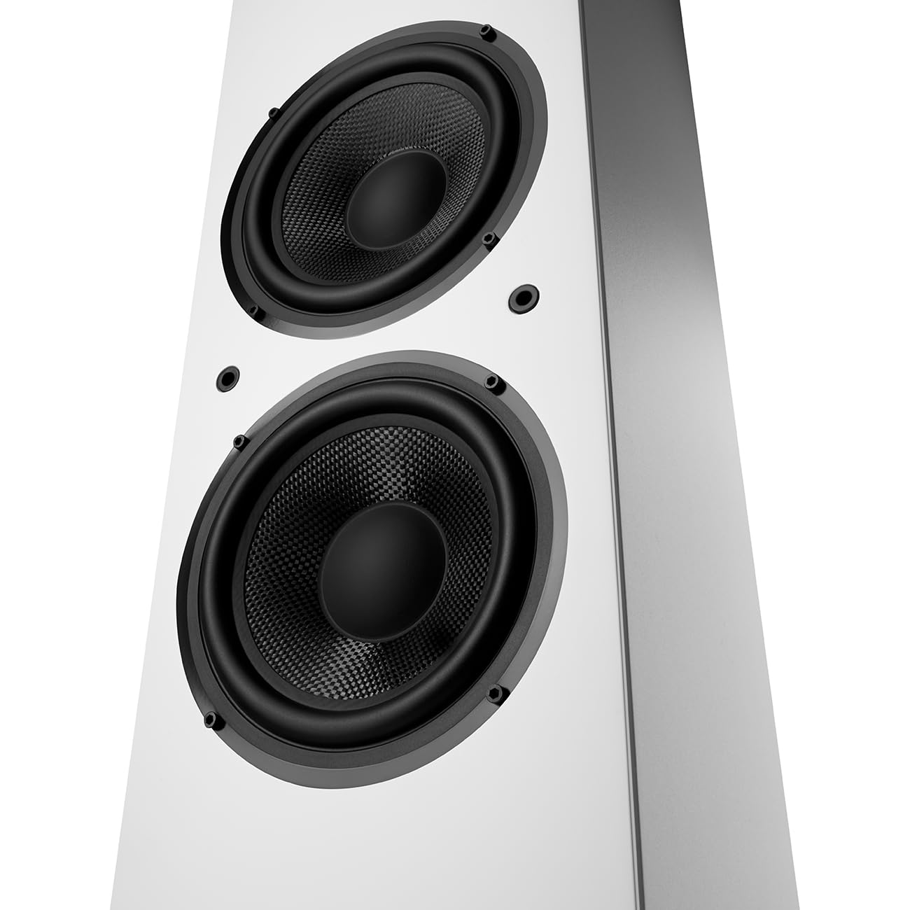 Teufel Ultima 40 Mk4 Enceintes stéréo - Paire d'enceintes colonnes Hi-FI Haut de Gamme, Tweeter Phase Plug, Double Port Bass-Reflex, Haut-Parleur médium en Kevlar tissé - Noir (Blanc)