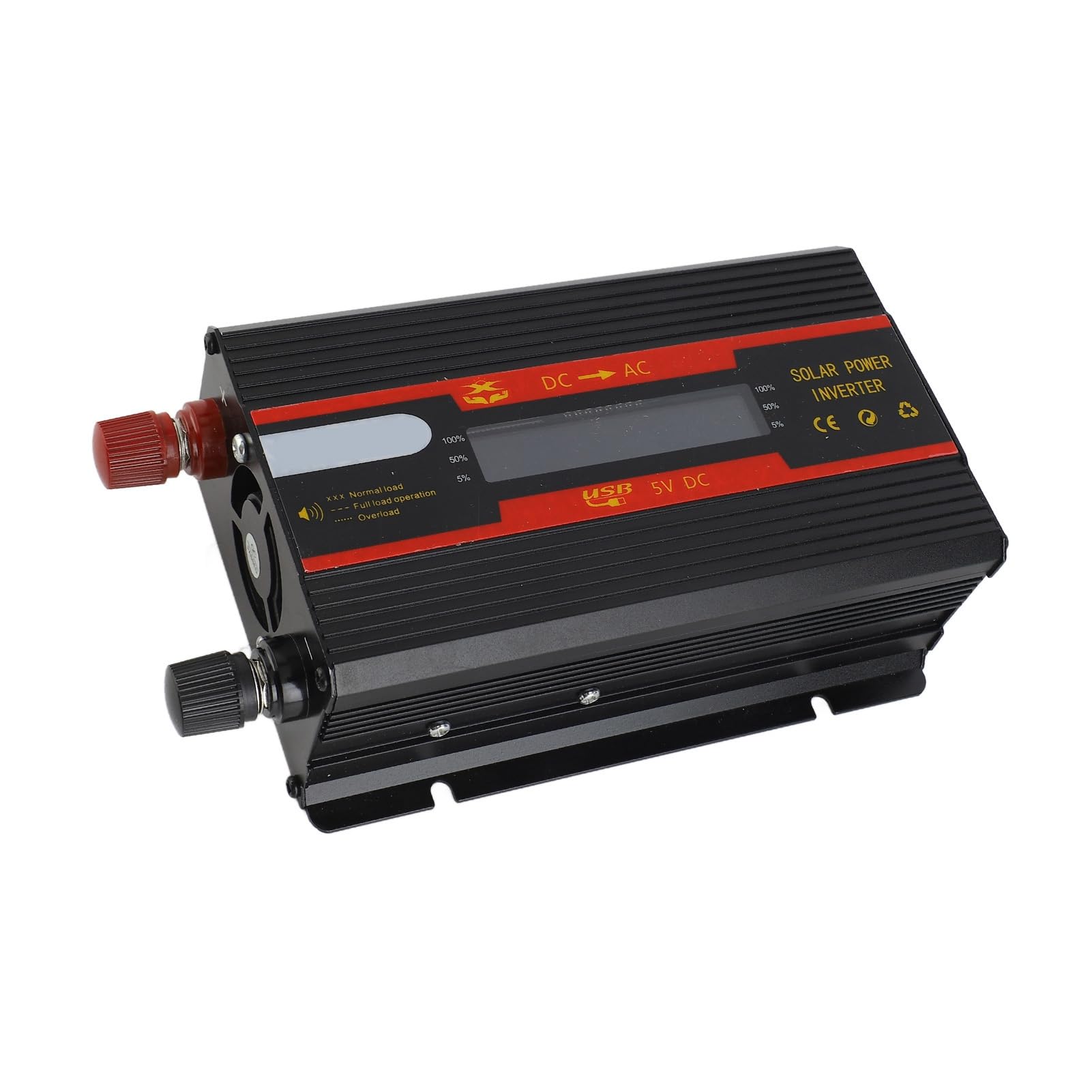 L'inverter per Auto con di Picco da 3000 W Carica in Modo Efficiente i Dispositivi Elettronici, per Viaggiatori in Auto/furgone, Materiale ABS, Dimensioni 7,7 X 4,3 X 2,2 Pollici
