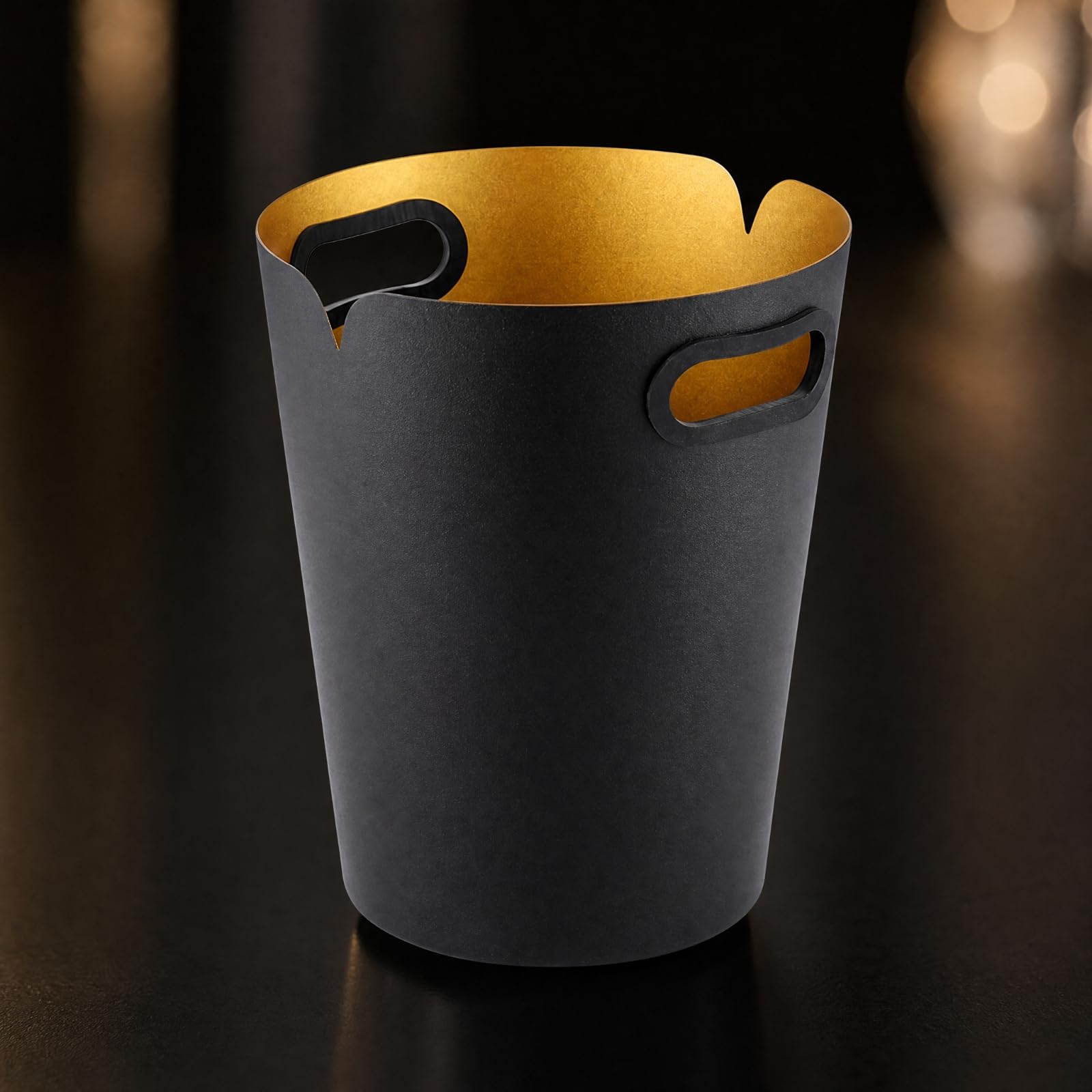 kowaku Secchiello in Acciaio Inox Facile da Pulire Secchiello con Manici Laterali Antiruggine Secchio per Bar, Ristorante, S