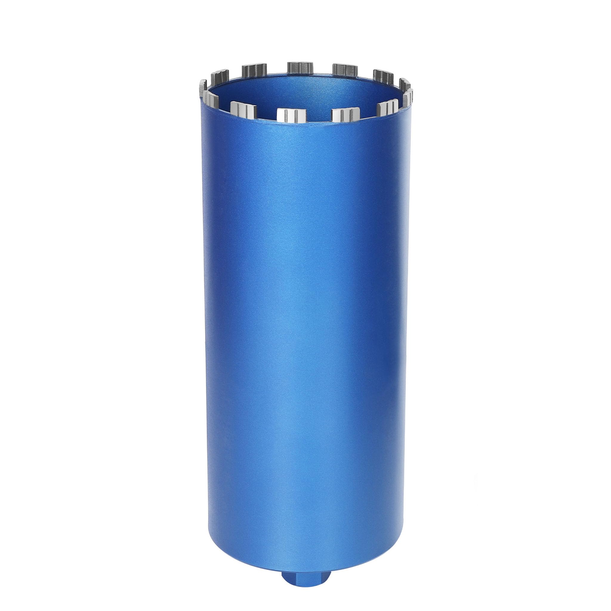 Diamantbohrkrone Kernbohrer für Kernbohrgerät mit Turbo, 1 1/4", Ø 150mm, Gesamtlänge 460 mm, Nass Trocken Dosenbohrer Diamant Bohrkrone Nassbohrkrone Trockenbohrkrone für Beton