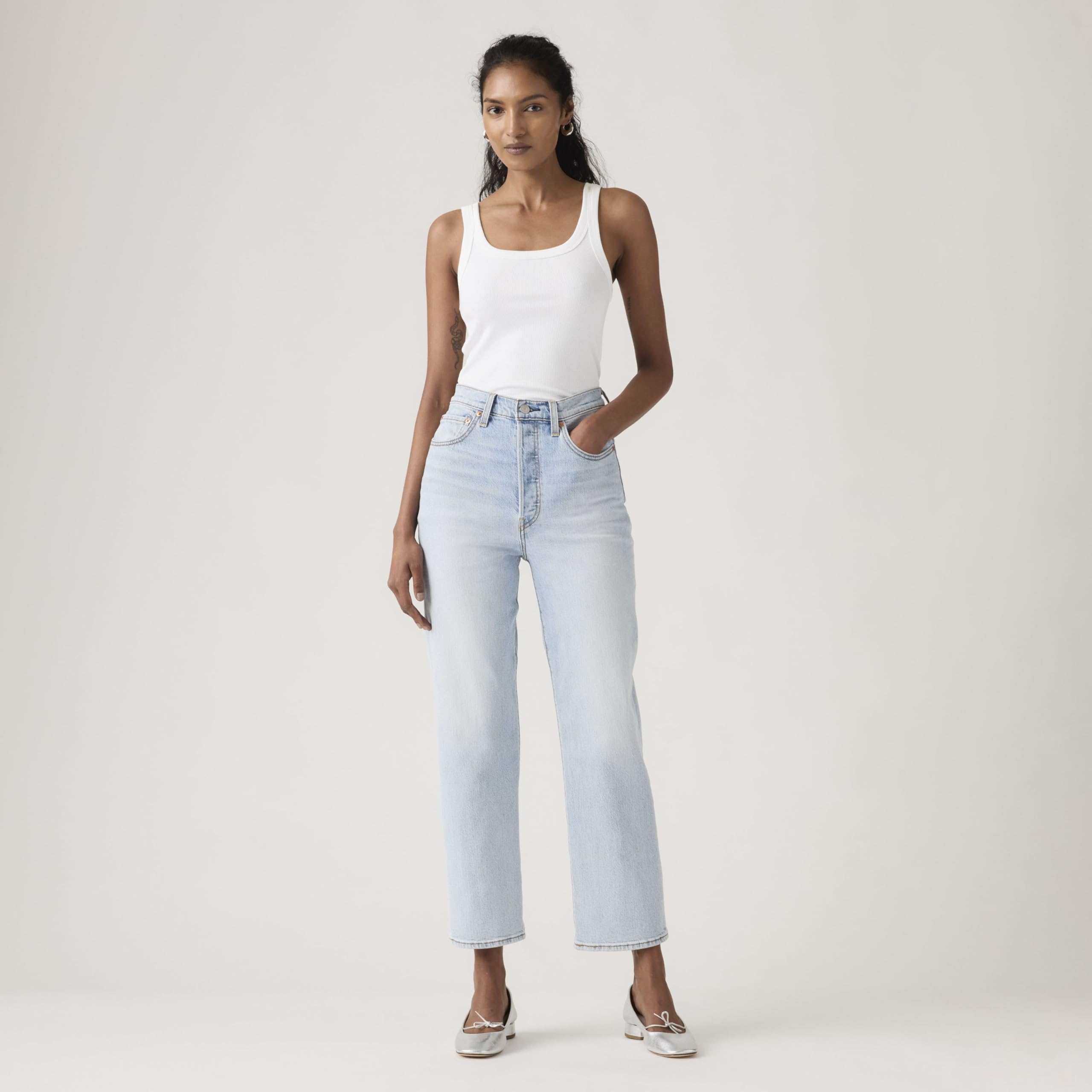 Levi's Ribcage Straight Ankle - Jeans - Classique - Femme