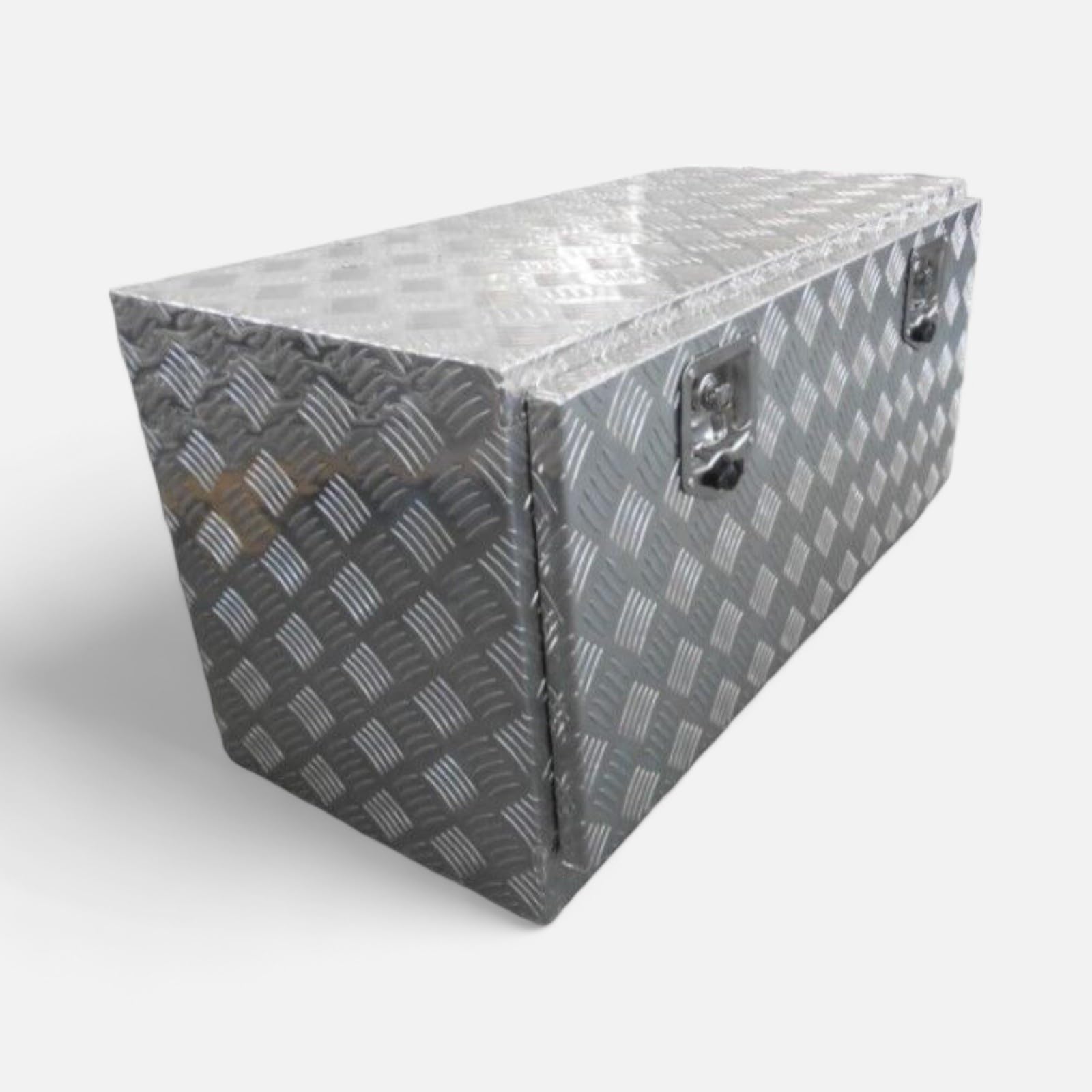 Apache 180L Large Lockable Aluminium Drop Front Opening Storage Chest Tool Box L 2′ 11″ x W 1′ 5″ x H 1′ 6″ feet/inches/L 910 mm x W 430 mm x H 455 mm