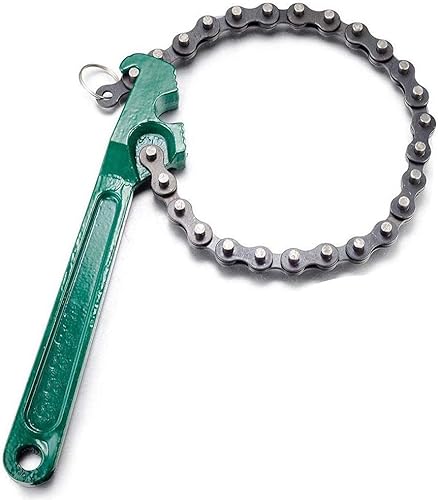 Llave de cadena HomDSim, llave de cadena de filtro de combustible para automoción de 12.0in de diámetro ajustable