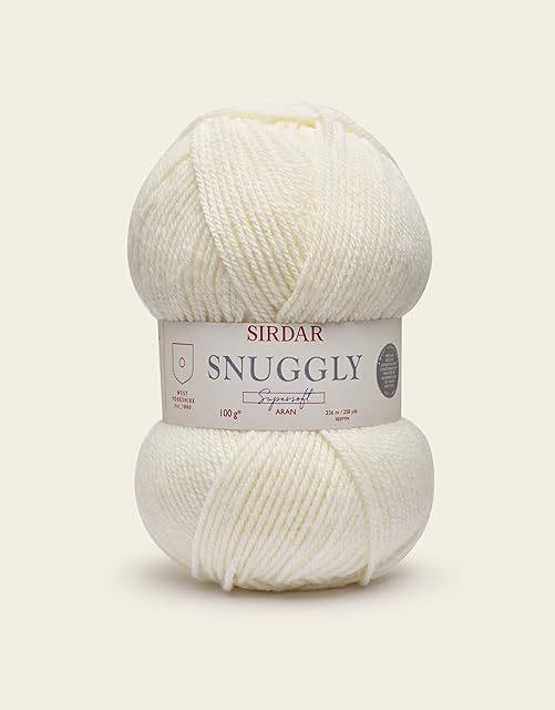 Sirdar Snuggly Supersoft Aran, Cream (831), 100g,F022-0831