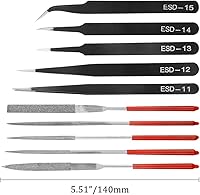 Vista 4 de XINGYHENG - Juego de 41 herramientas básicas para modelos Gundam kit de herramientas con caja de plástico modelo de pasatiempo montaje