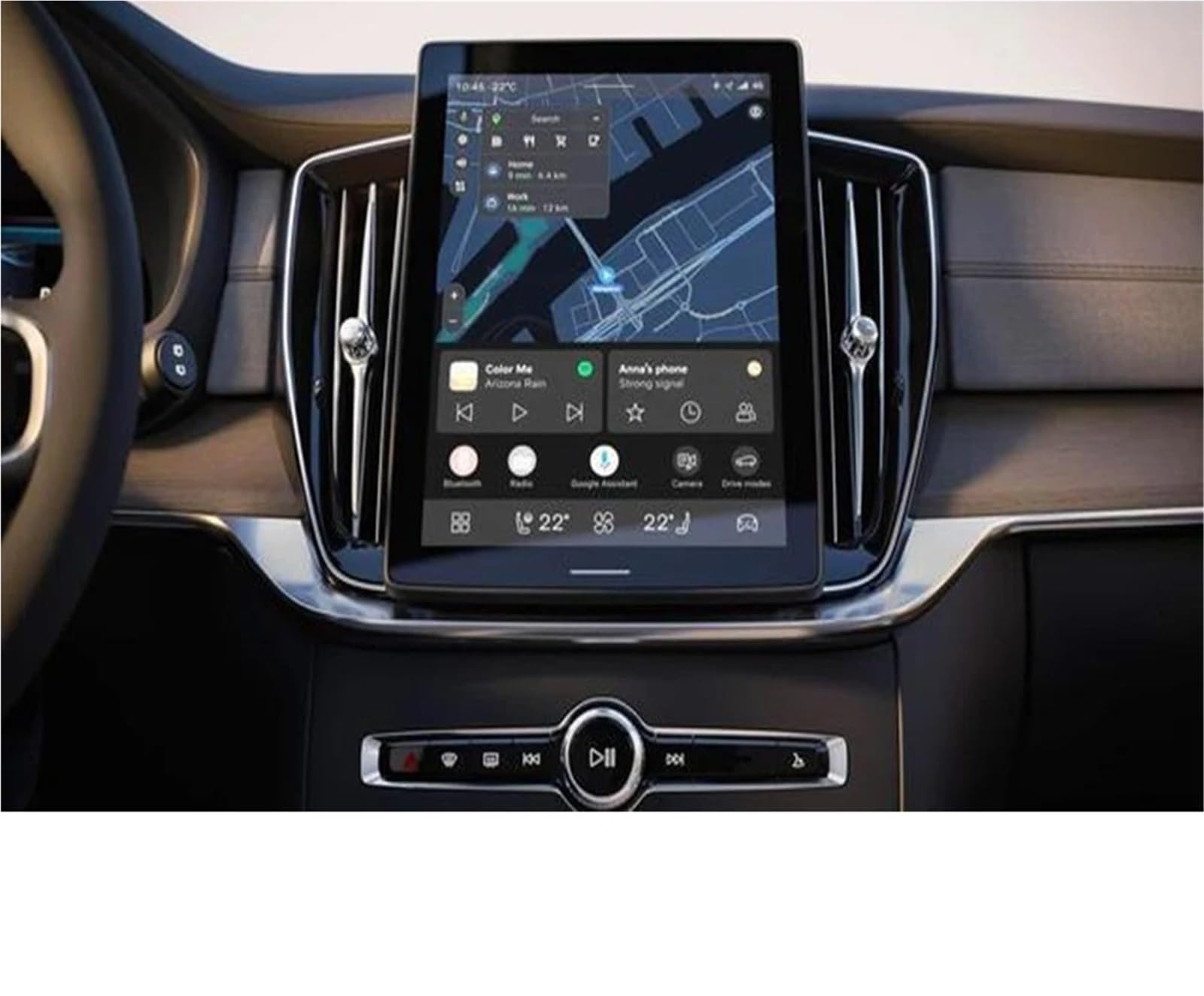Panzerglas Displayschutzfolie Navigation GPS Bildschirm für VOLVO XC90 2025