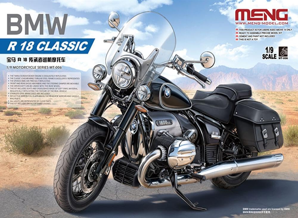 MENG 914140-1/9 BMW R18 Classic - Maßstab 1:9