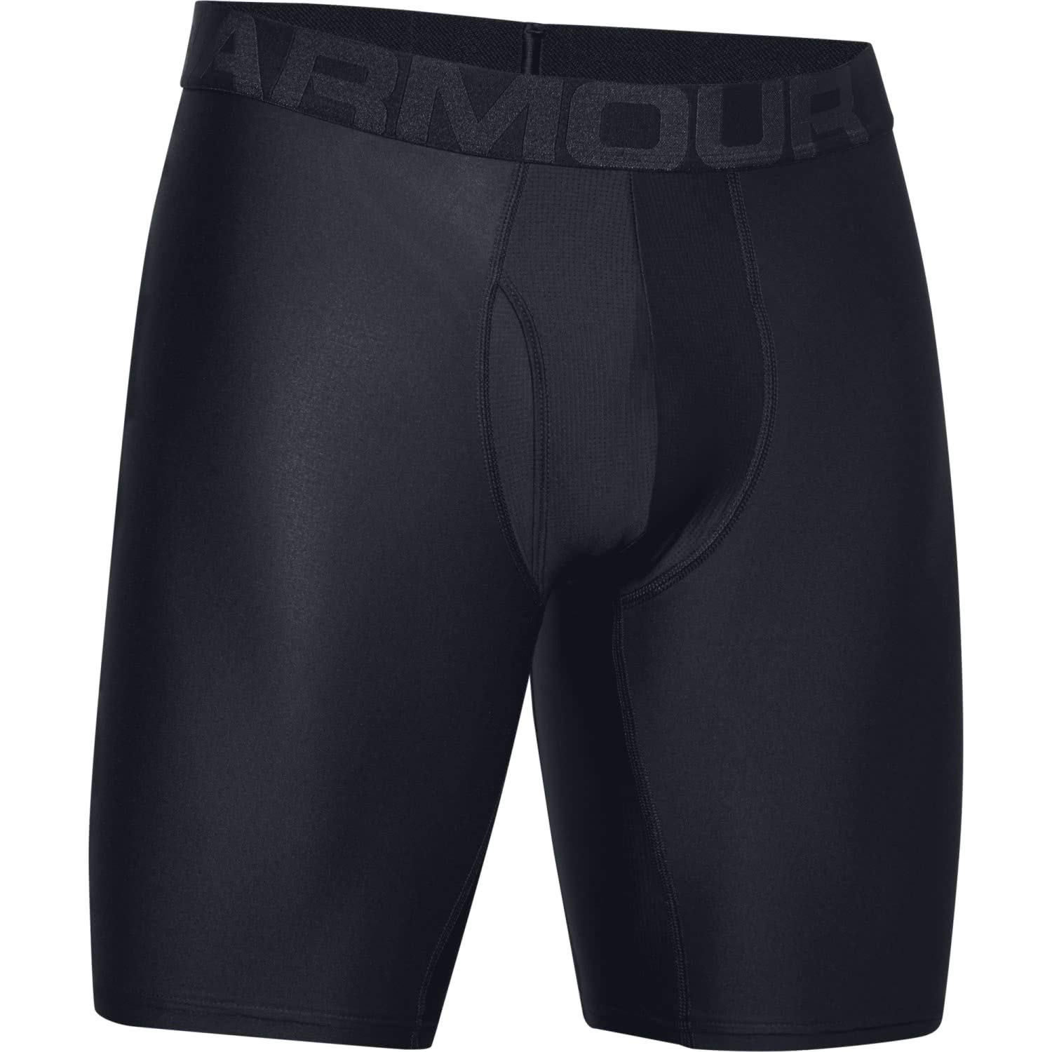 Under ArmourMen's Multi-Pack Performance Tech Long-Leg Boxer Brief, 9" Inseam, All-Day Comfort