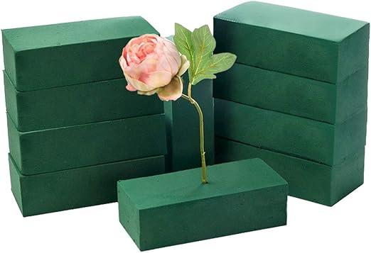 Amazon 10個セット Iikuru フローラルフォーム ドライ 花 生け花 オアシス 生花用 フラワーアレンジメント 吸水 スポンジ Y785 フローラルフォーム オンライン通販