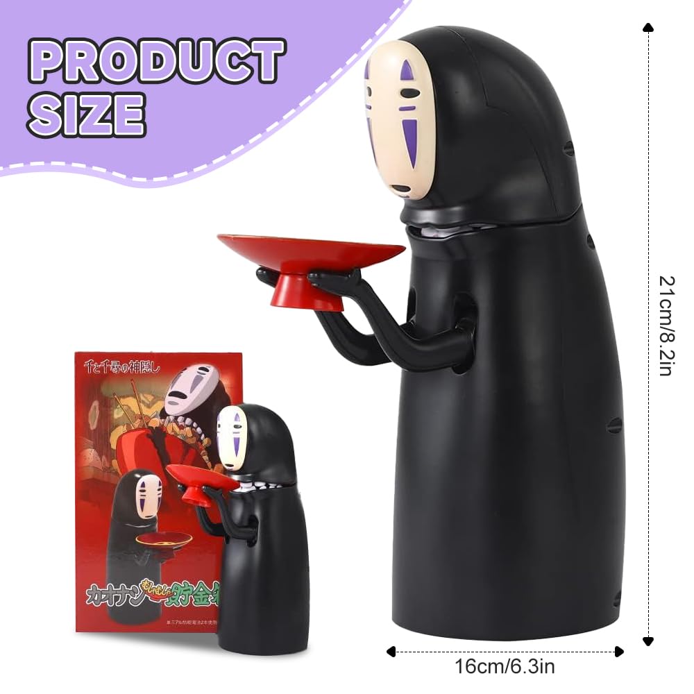 Spardose, Cartoon-Sparschwein, Anime Kawaii Münzen Spardose, Digitale Spardoses mit Soundeffekten, Automatischem Schlucken von Münzen, Geschenk für Kinder, Erwachsene