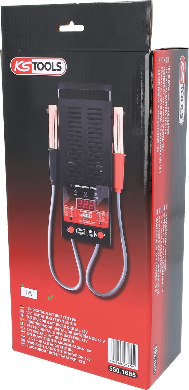 KS Tools 550.1685 12V Digital-Batterietester