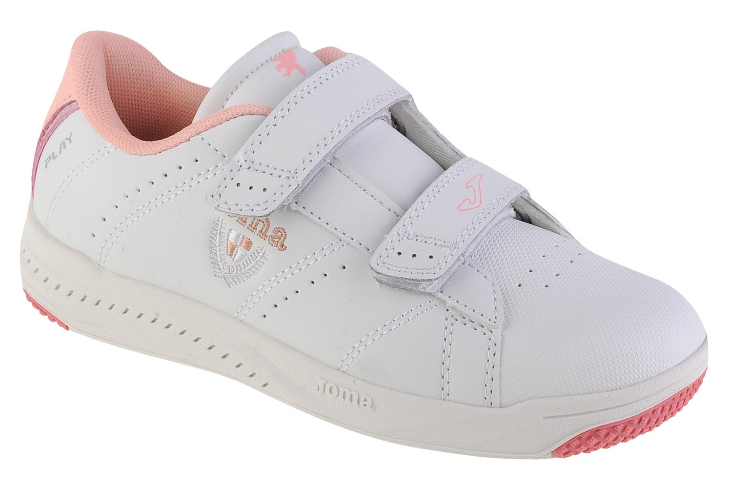 Joma Zapatillas de Niña, Blanco Rosa, 35 EU