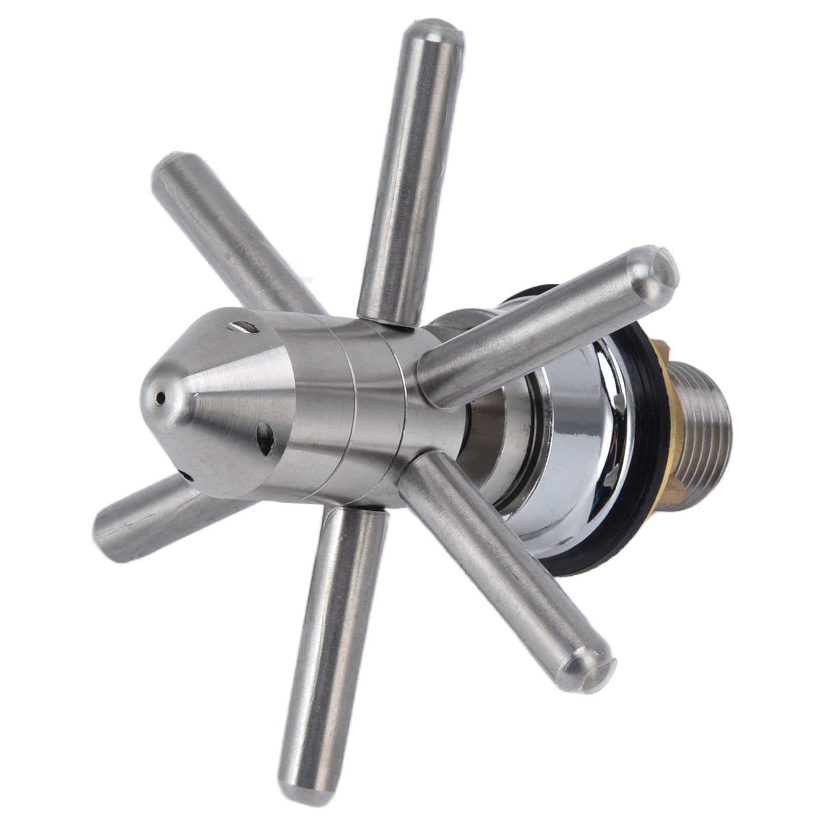 Stainless Steel Sink Glass Rinser Faucet, Water Saving Glass Cup Washer, No Power Required, outstanding for Bar Restaurant Coffee Shop, Suitable for Various Glasses and Cups