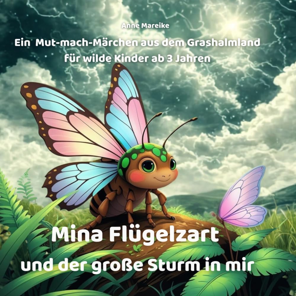 Mina Flügelzart und der große Sturm in mir: Ein Bilderbuch zum Vorlesen für wilde Kinder ab 3 Jahre über Gefühle, das anders sein und eigene Stärken ... Gefühle verstehen & Selbstvertrauen stärken)
