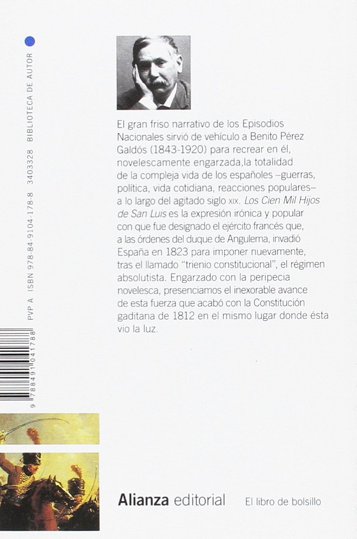 Los Cien Mil Hijos de San Luis: Episodios Nacionales, 16 / Segunda serie (El libro de bolsillo - Bibliotecas de autor - Biblioteca Pérez Galdós - Episodios Nacionales)