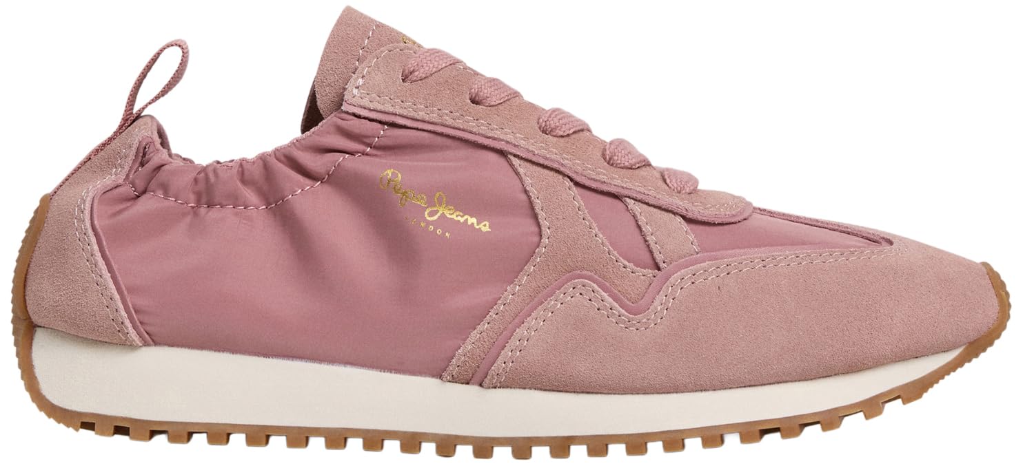Pepe Jeans Women's Blair Essence W Sneak, Pink (Mauve Pink), 36