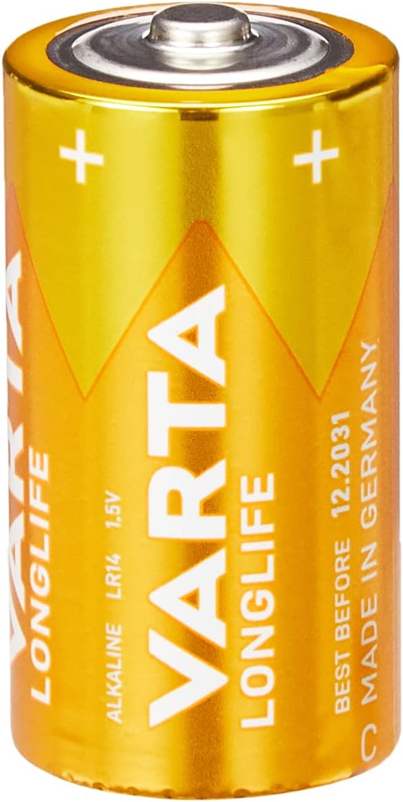 Varta Batterie Alkaline, Baby, C, LR14, 1.5V, 04114_101_306 (C, LR14, 1.5V) Amazon.ca Electronics