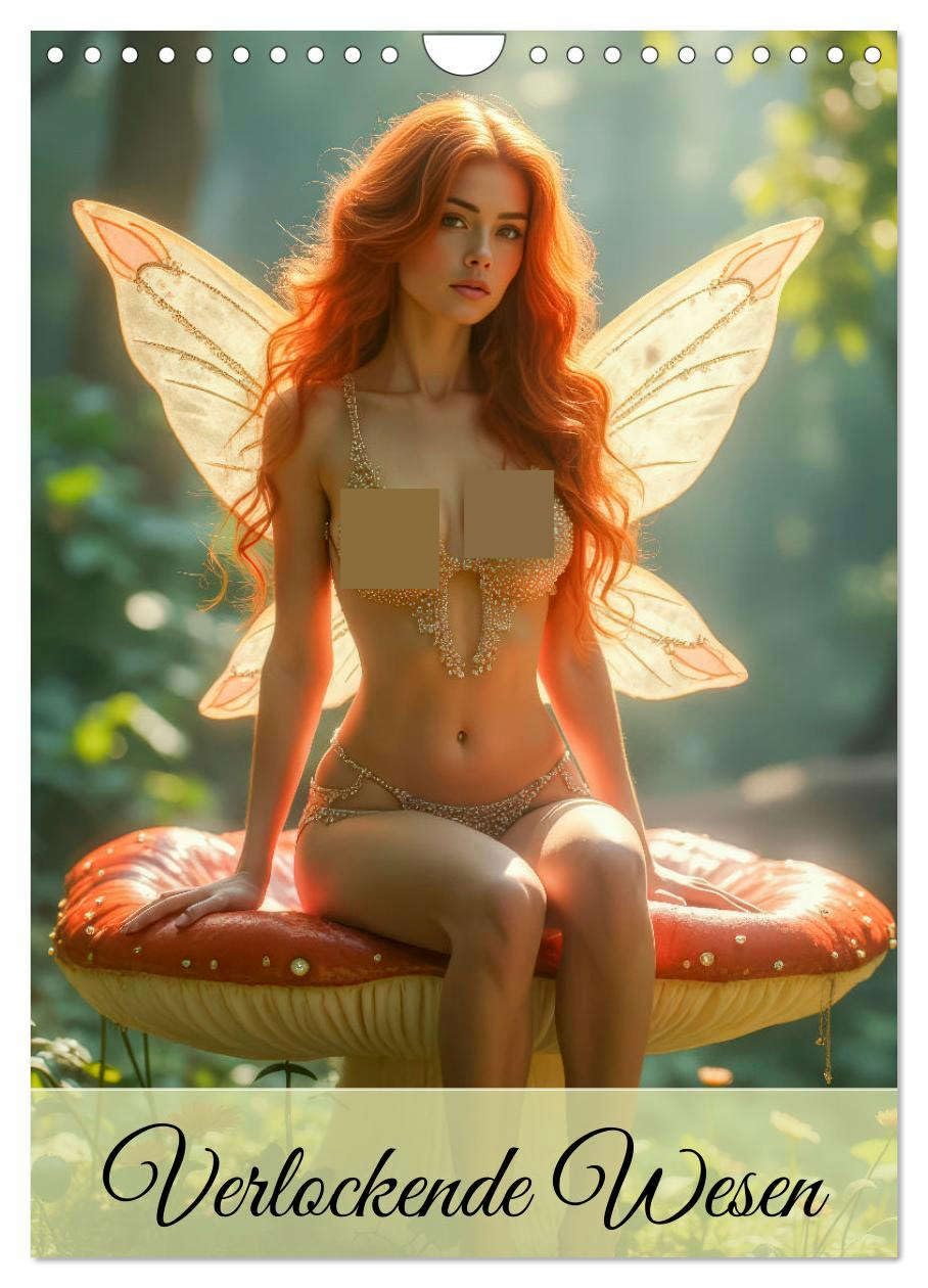 Tempting creatures UK-Version (Wall Calendar 2026 DIN A4 Portrait), CALVENDO 12 Month Wall Calendar — image 1