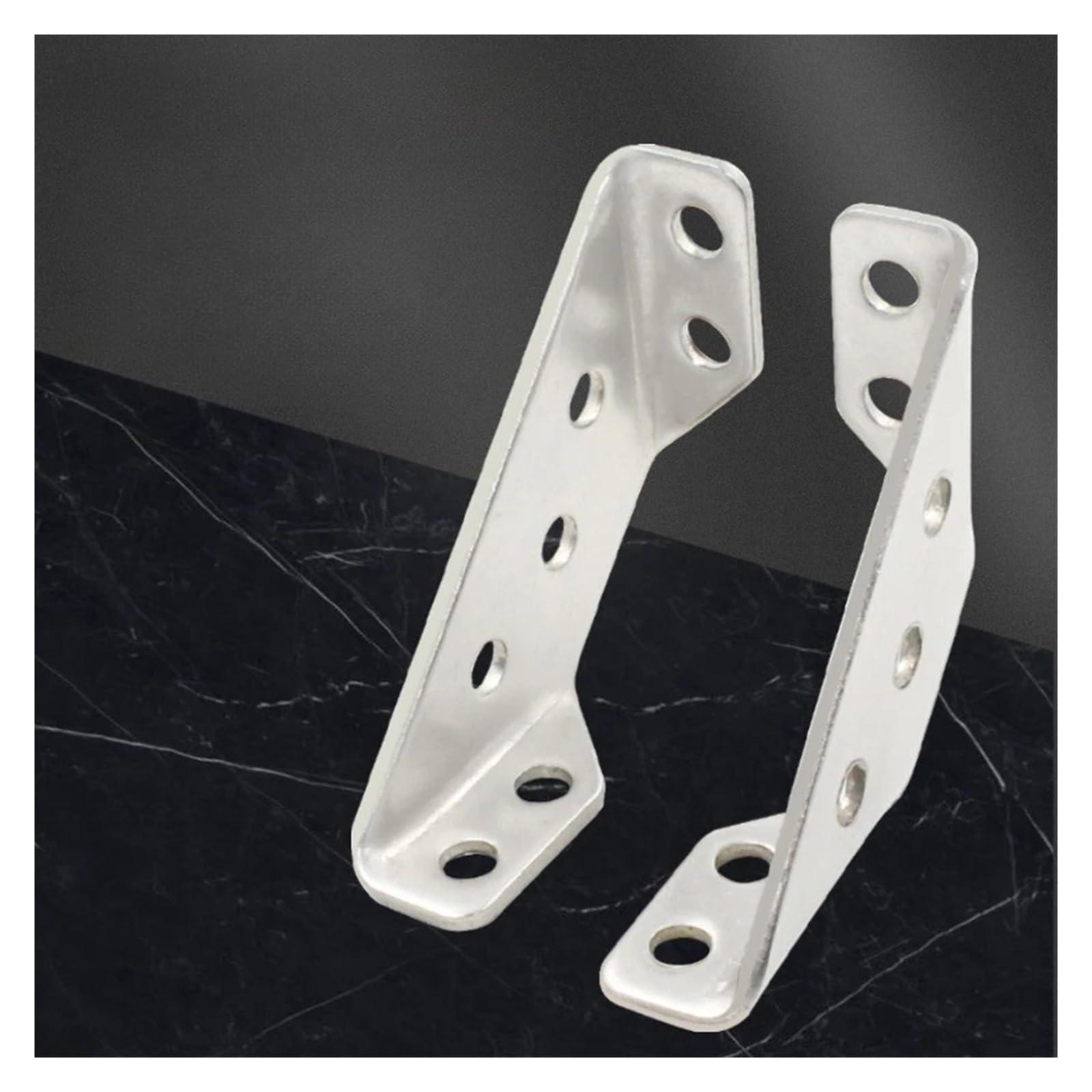 Soporte de ángulo recto de acero inoxidable engrosado
