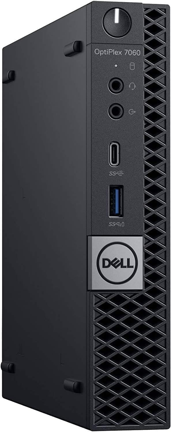 Dell OptiPlex 7060 Micro Desktop Business PC, Intel Core i5-8500T 2.1GHz, 16GB, 256GB SSD, USB Type-C, Win 11 Pro (Renewed) - Image 3
