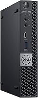 Vista 3 de Dell OptiPlex 7060 Micro PC de escritorio para negocios, Intel Core i5-8500T 2.1GHz, 16GB, 256GB SSD, USB tipo C, Win 11 Pro (renovado)